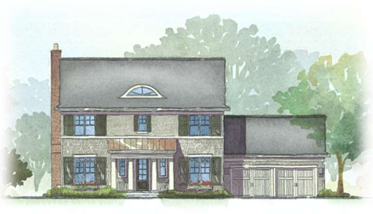 House Plan House Plan #8853 Front Elevation
