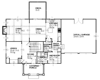 Main for House Plan #1637-00023