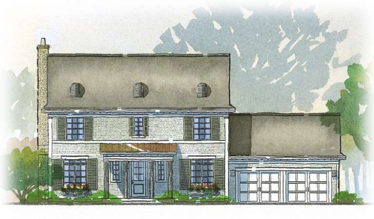 House Plan House Plan #8854 Front Elevation