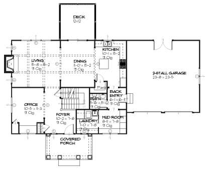 Main for House Plan #1637-00024