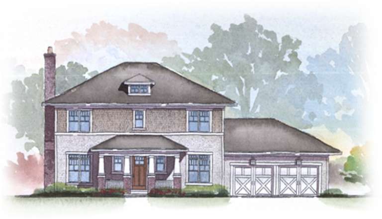 House Plan House Plan #8855 Front Elevation