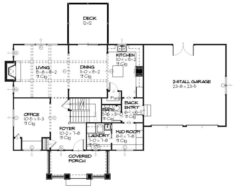 House Plan House Plan #8855 Drawing 1
