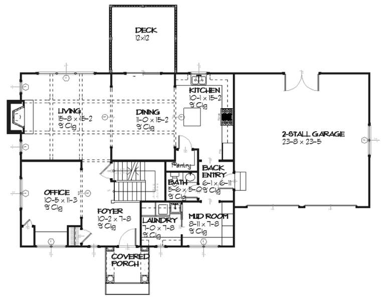 House Plan House Plan #8857 Drawing 1