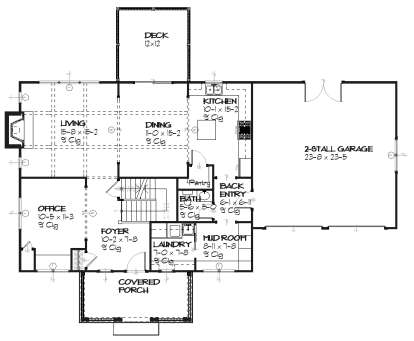 House Plan House Plan #8858 Drawing 1