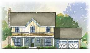 Southern House Plan #1637-00029 Elevation Photo