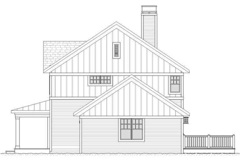 Southern House Plan #1637-00029 Elevation Photo
