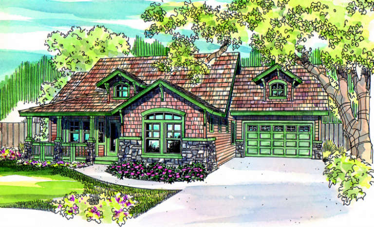 House Plan House Plan #886 Front Elevation