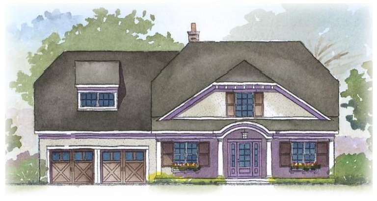 House Plan House Plan #8861 Front Elevation
