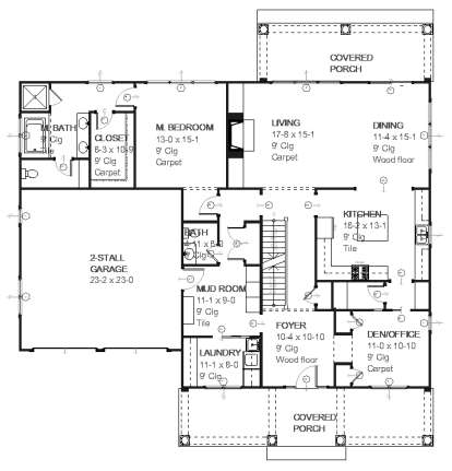 Main for House Plan #1637-00031