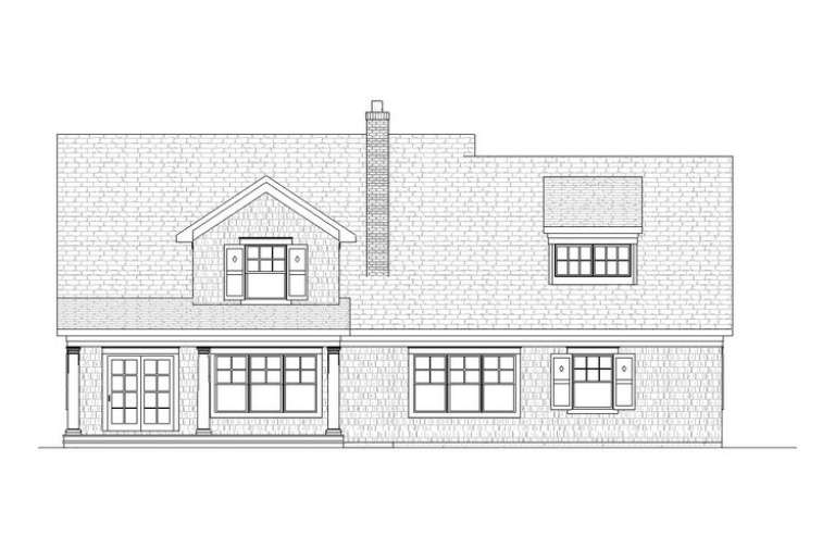 Craftsman House Plan #1637-00032 Elevation Photo