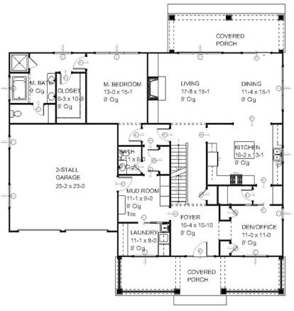 Main for House Plan #1637-00033