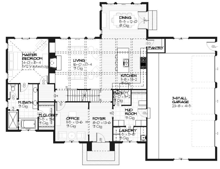 House Plan House Plan #8864 Drawing 1