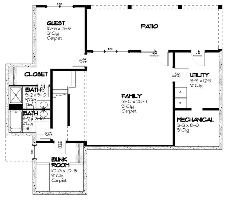House Plan House Plan #8865 Drawing 2