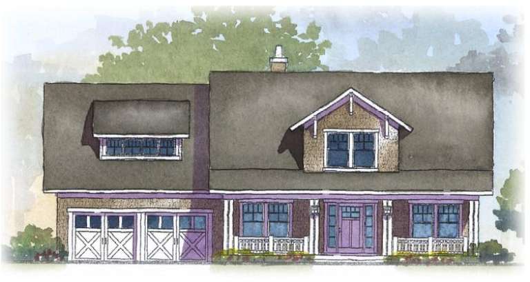 House Plan House Plan #8866 Front Elevation