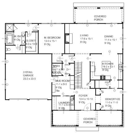Main for House Plan #1637-00036