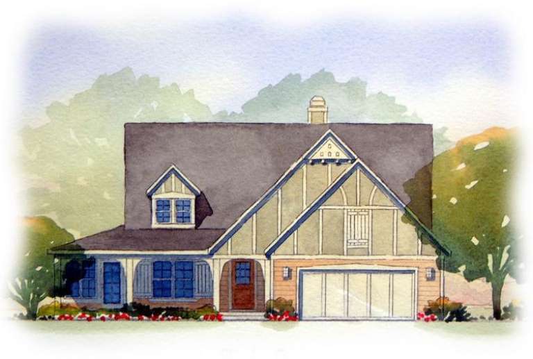 House Plan House Plan #8868 Front Elevation