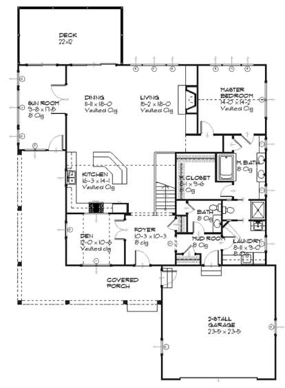 Main for House Plan #1637-00038