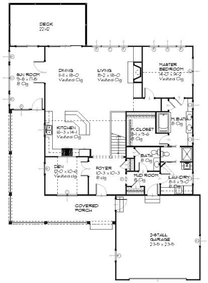 Main for House Plan #1637-00039