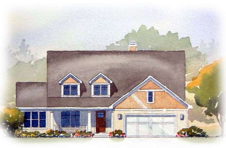 House Plan House Plan #8870 Front Elevation