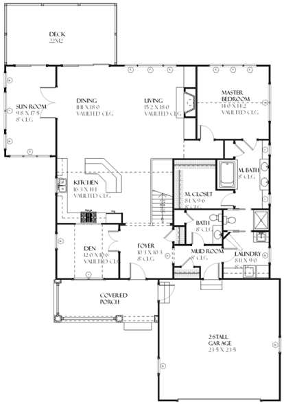 Main for House Plan #1637-00040