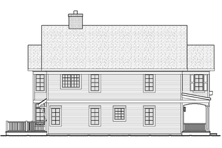 Country House Plan #1637-00041 Elevation Photo