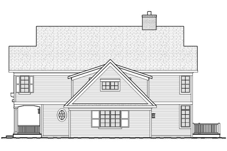 Country House Plan #1637-00041 Elevation Photo