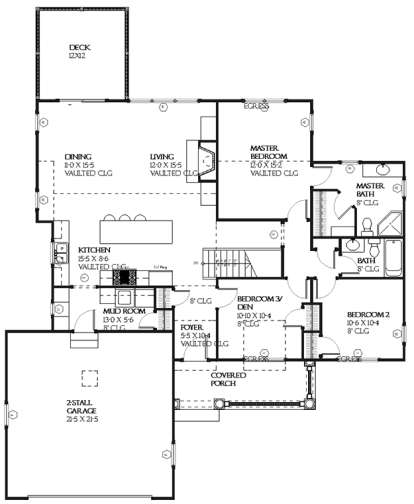 Main for House Plan #1637-00042
