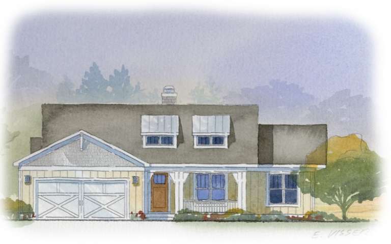 House Plan House Plan #8873 Front Elevation