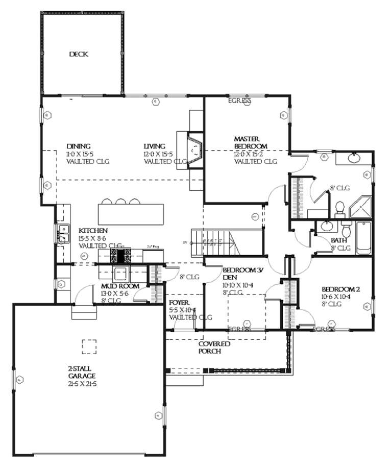 House Plan House Plan #8873 Drawing 1