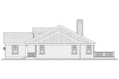 Traditional House Plan #1637-00044 Elevation Photo