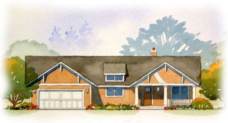 House Plan House Plan #8875 Front Elevation