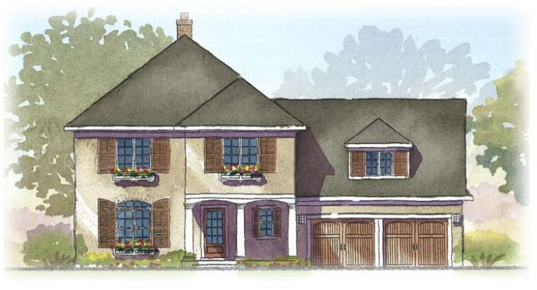 House Plan House Plan #8878 Front Elevation