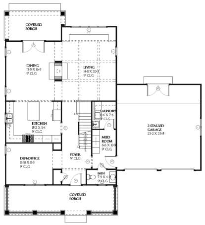 Main for House Plan #1637-00051