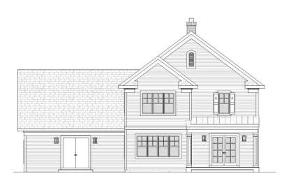 Country House Plan #1637-00052 Elevation Photo