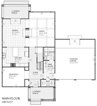 Main for House Plan #1637-00052