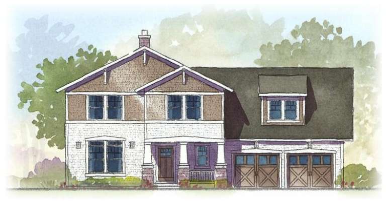 House Plan House Plan #8885 Front Elevation