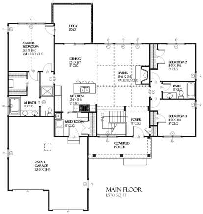 Main for House Plan #1637-00057