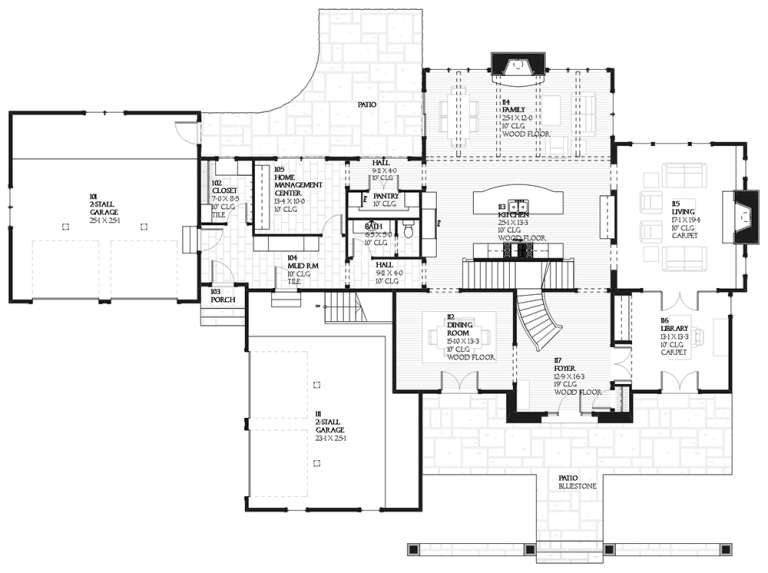 House Plan House Plan #8889 Drawing 1