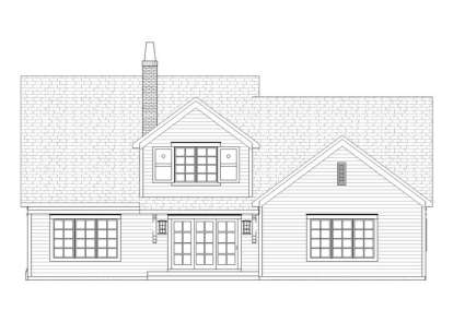 Traditional House Plan #1637-00060 Elevation Photo