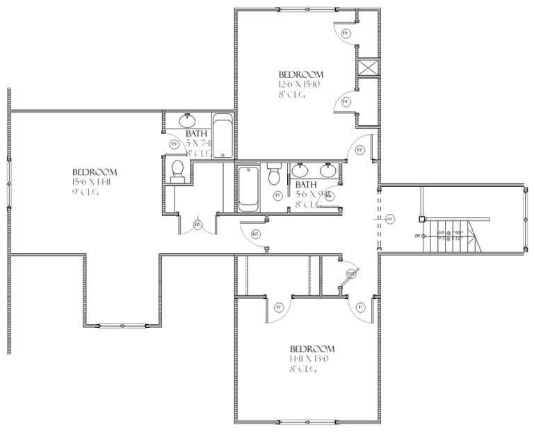 House Plan House Plan #8890 Drawing 2