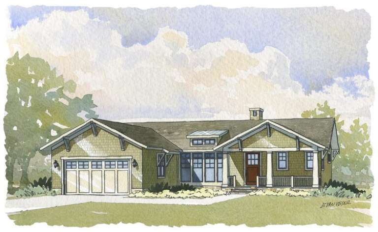 House Plan House Plan #8891 Front Elevation