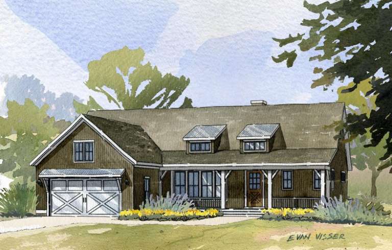 House Plan House Plan #8892 Front Elevation