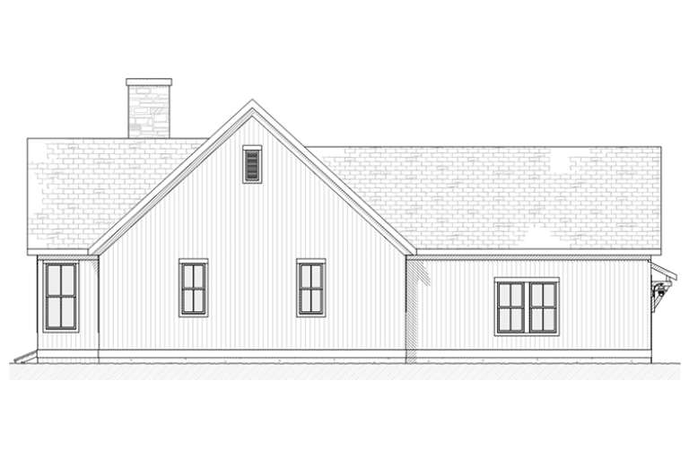 Country House Plan #1637-00062 Elevation Photo