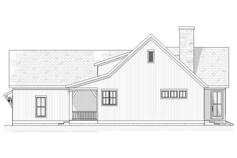Country House Plan #1637-00062 Elevation Photo