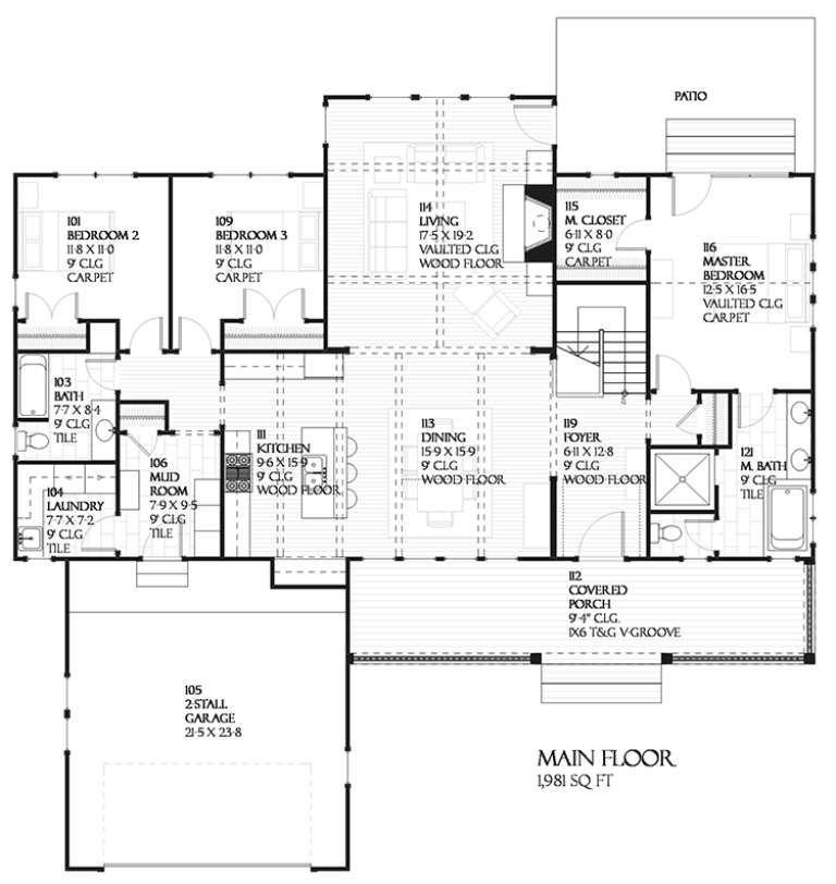 House Plan House Plan #8892 Drawing 1