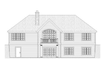 Ranch House Plan #1637-00063 Elevation Photo