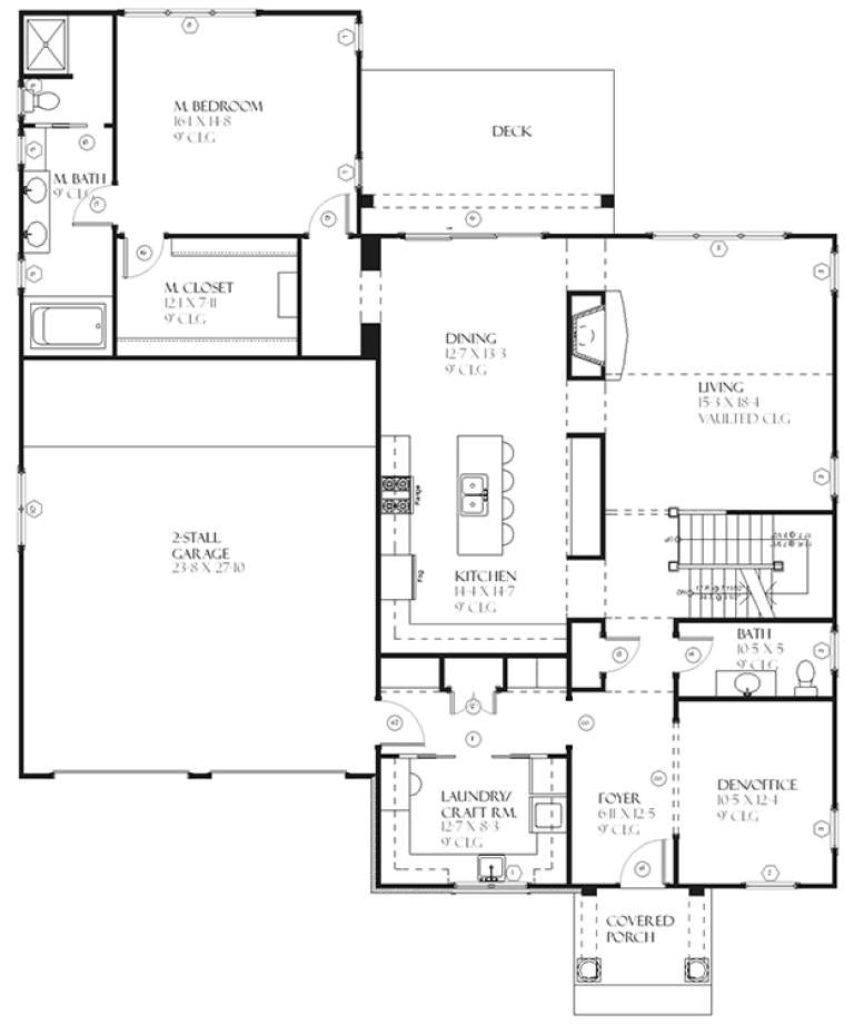 House Plan House Plan #8895 Drawing 1