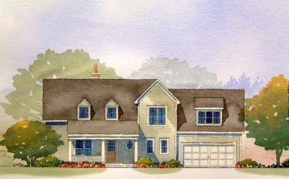 Country House Plan #1637-00066 Elevation Photo