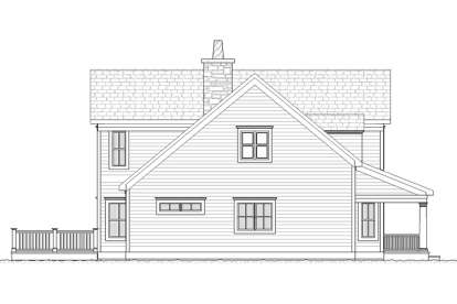 Country House Plan #1637-00066 Elevation Photo