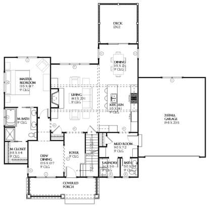 Main for House Plan #1637-00066